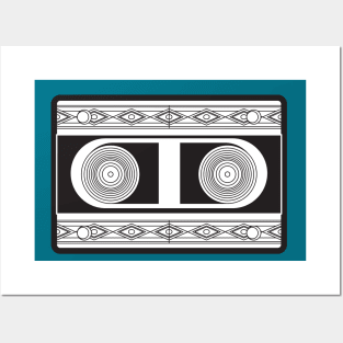 Awesome Ornament Mixtape Retro Vintage Cassette Tape Posters and Art